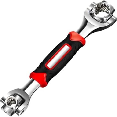 52 in 1 Socket Wrench, Stainless Steel Professional Multi-Functional Rotating Tools